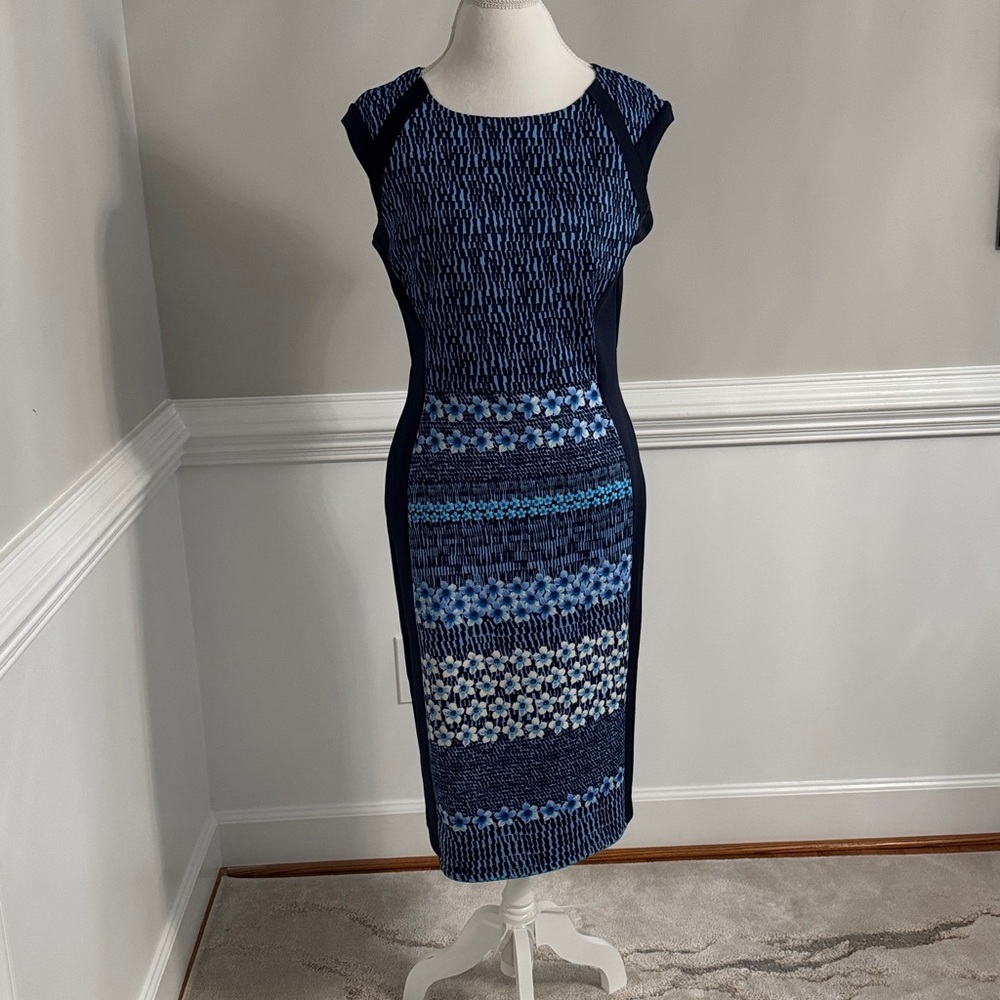 Enfocus Studio Navy Dress